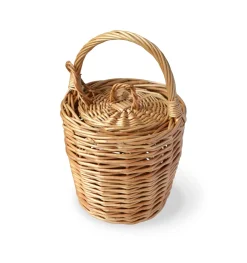 Chefanie Baby Wicker Basket