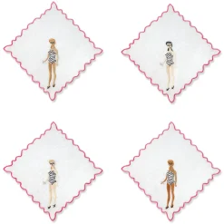 Chefanie Barbie Cocktail Napkins (4) Clearance