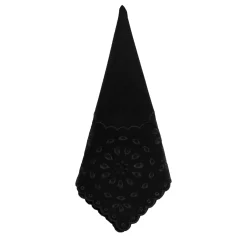 Chefanie Black Eyelet Dinner Napkins (4) Discount