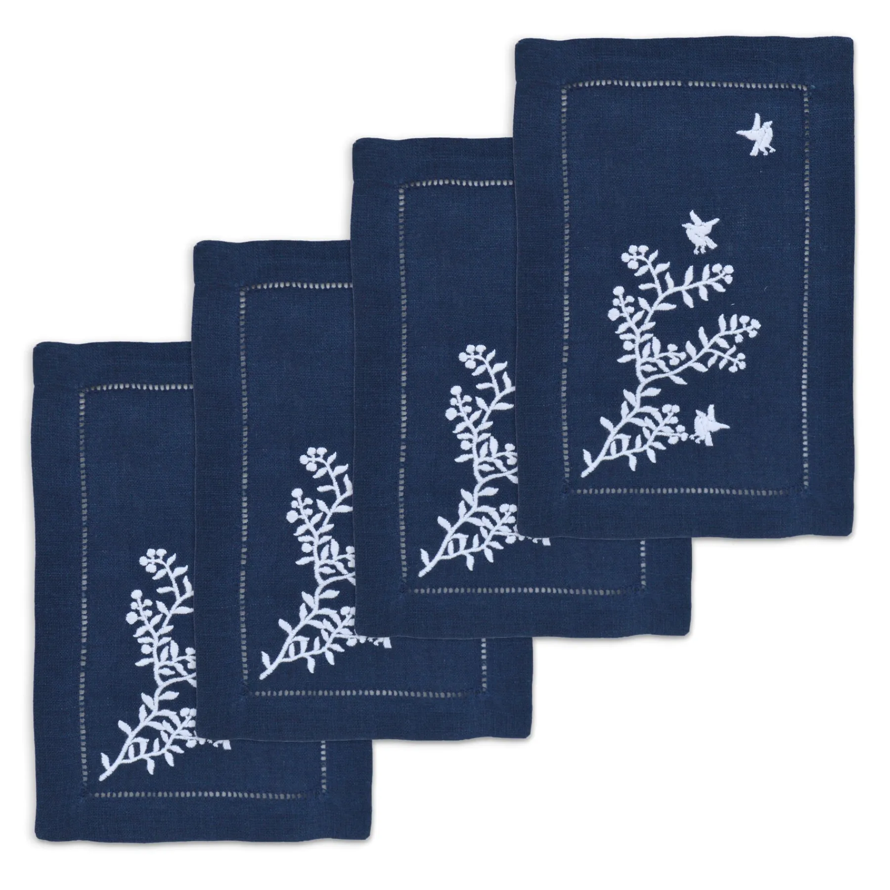 Chefanie Blue Chinoiserie Cocktail Napkins (4) Clearance
