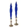 Chefanie Blue Feather Candles (2)