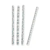 Chefanie Blue & White Ceramic Straws (4)