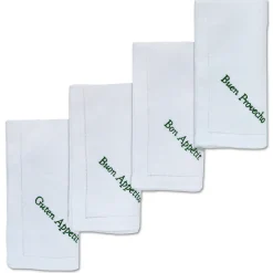 Chefanie Bon Appétit Dinner Napkins (4) Best
