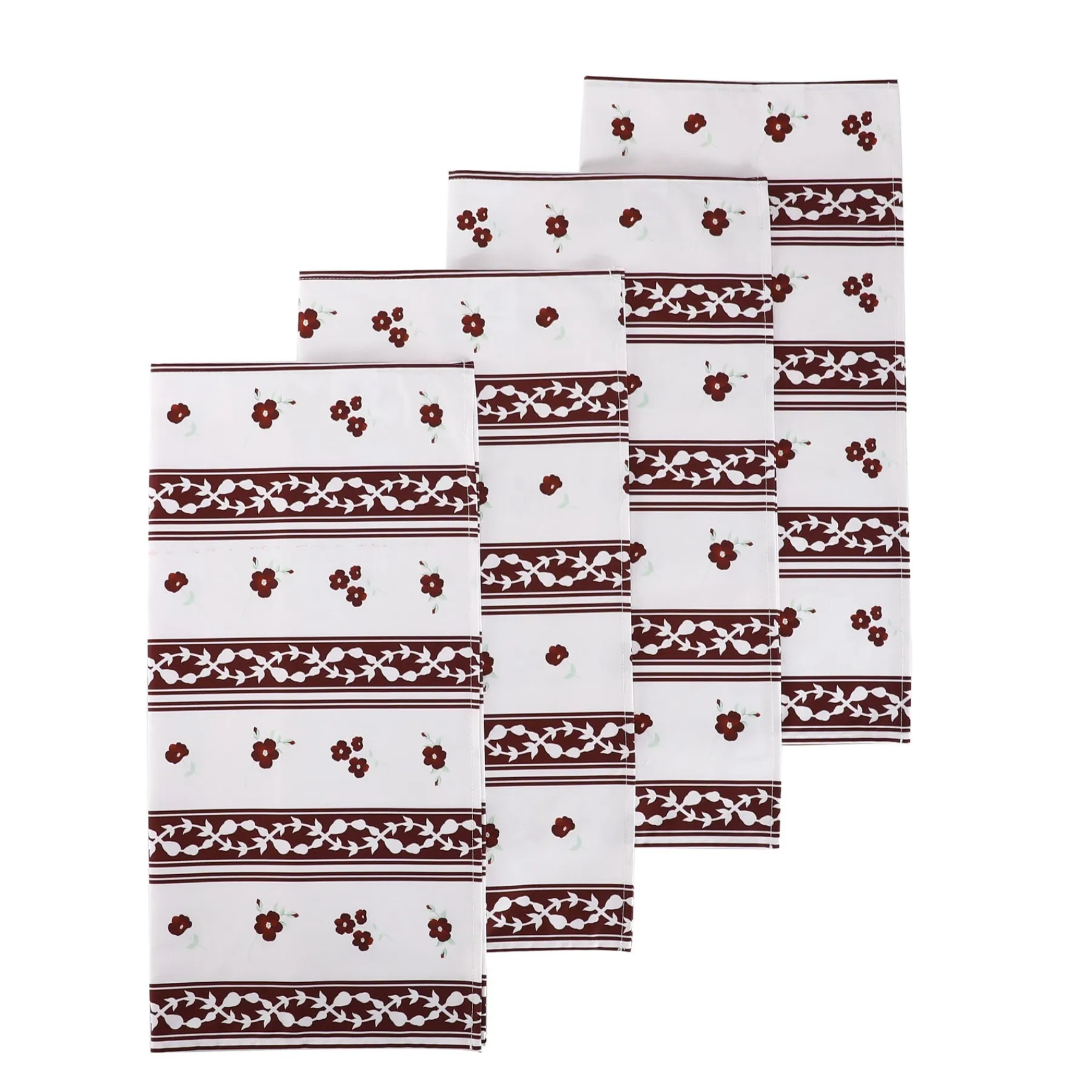 Chefanie Brown Stripe Napkins (4) Discount