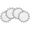 Chefanie Brown Sunburst Cocktail Napkins (4) Outlet