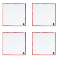 Chefanie Card Heart Cocktail Napkins (4) Clearance