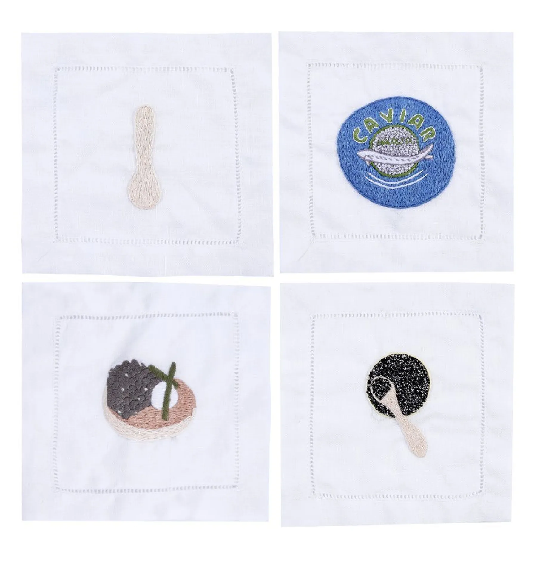 Chefanie Caviar Cocktail Napkins Best