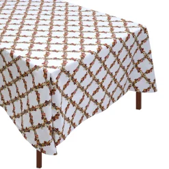 Chefanie Christmas Flower Tablecloth Hot