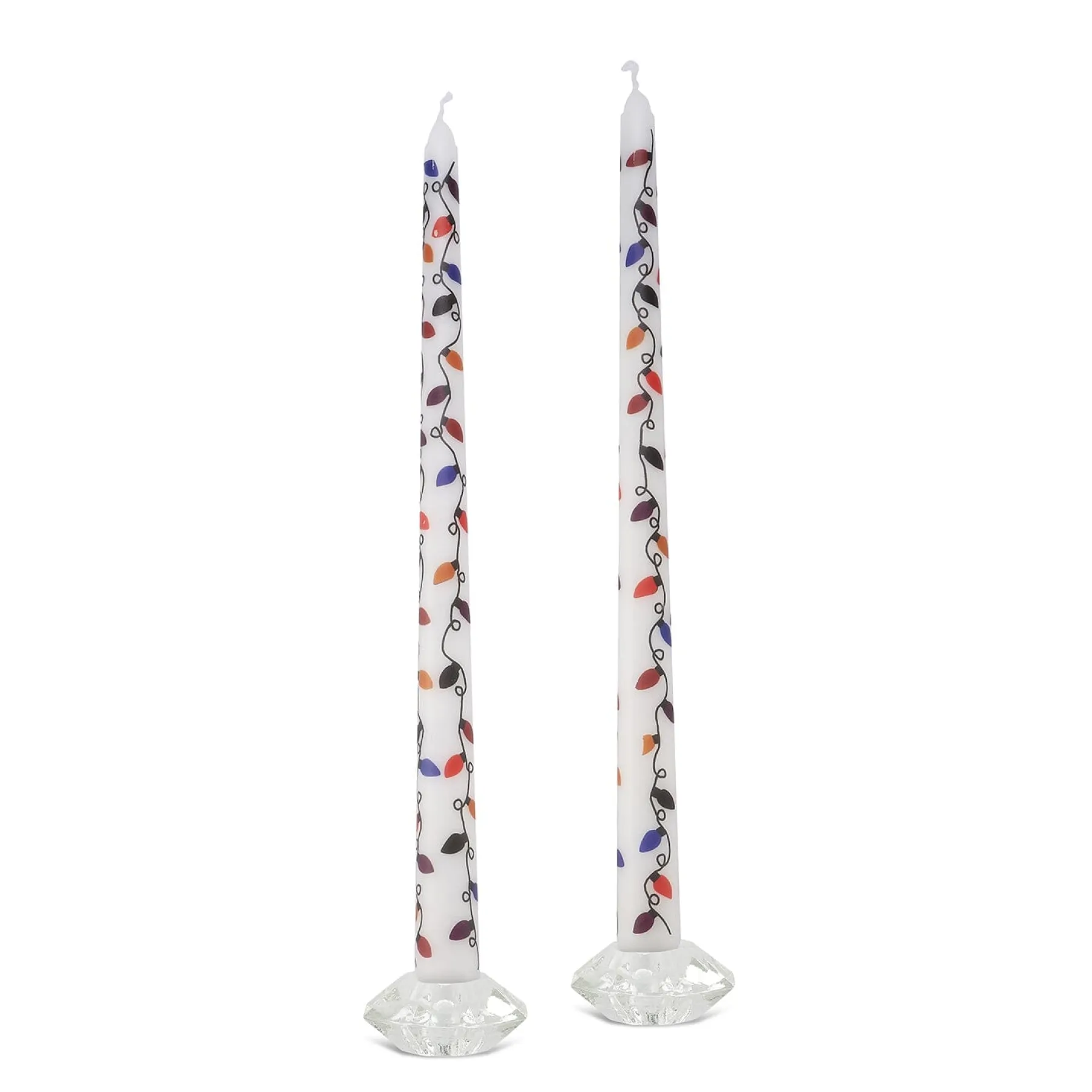 Chefanie Christmas Lights Painted Tapers Online