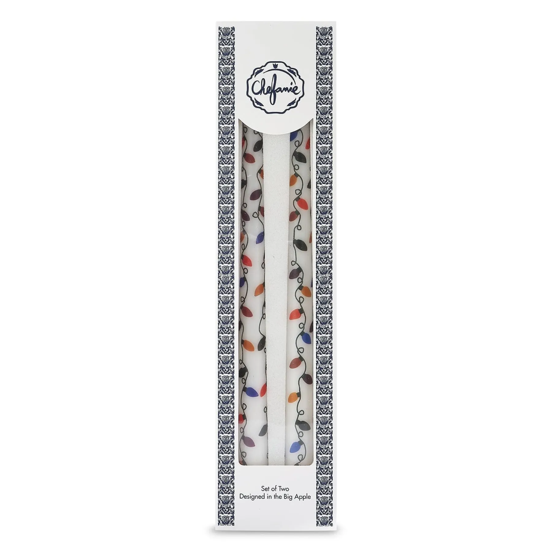 Chefanie Christmas Lights Painted Tapers Online