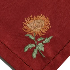 Chefanie Chrysanthemum Dinner Napkins (4) Hot