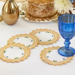 Chefanie Circle Danica Cocktail Napkins (4) Online