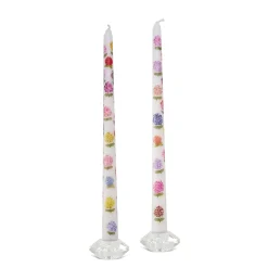 Chefanie Colored Hydrangea Tapers (2) Clearance