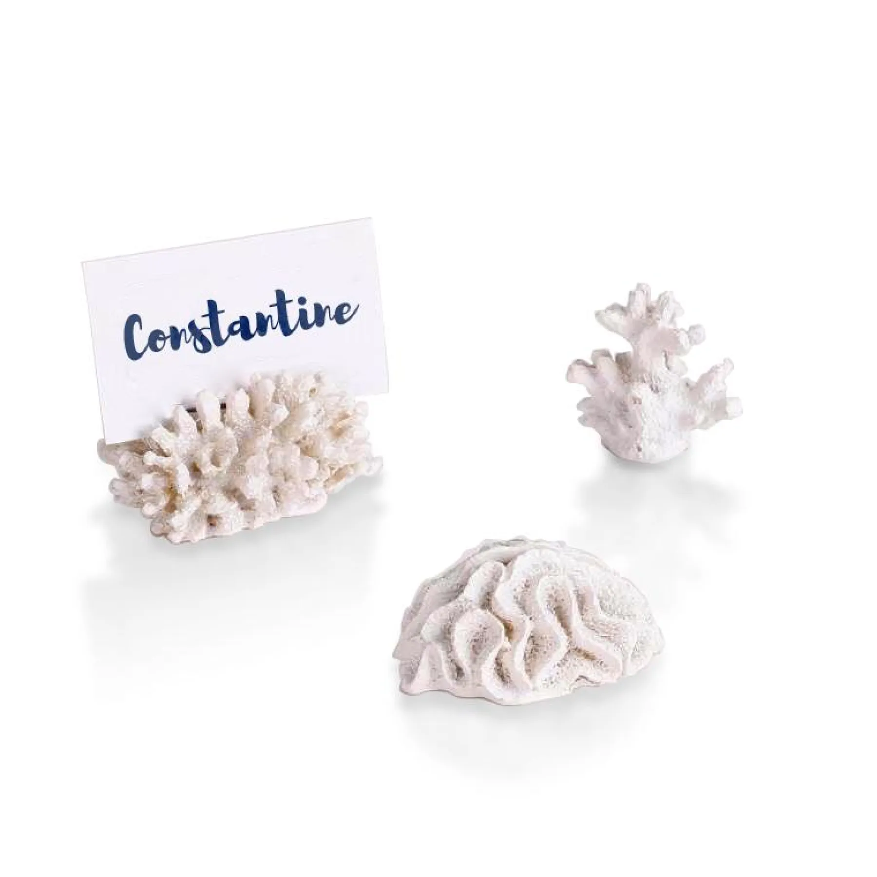 Chefanie Coral Placecard Holders (3) Outlet