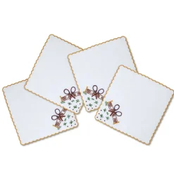 Chefanie Crossed Rackets Coasters (4) Online