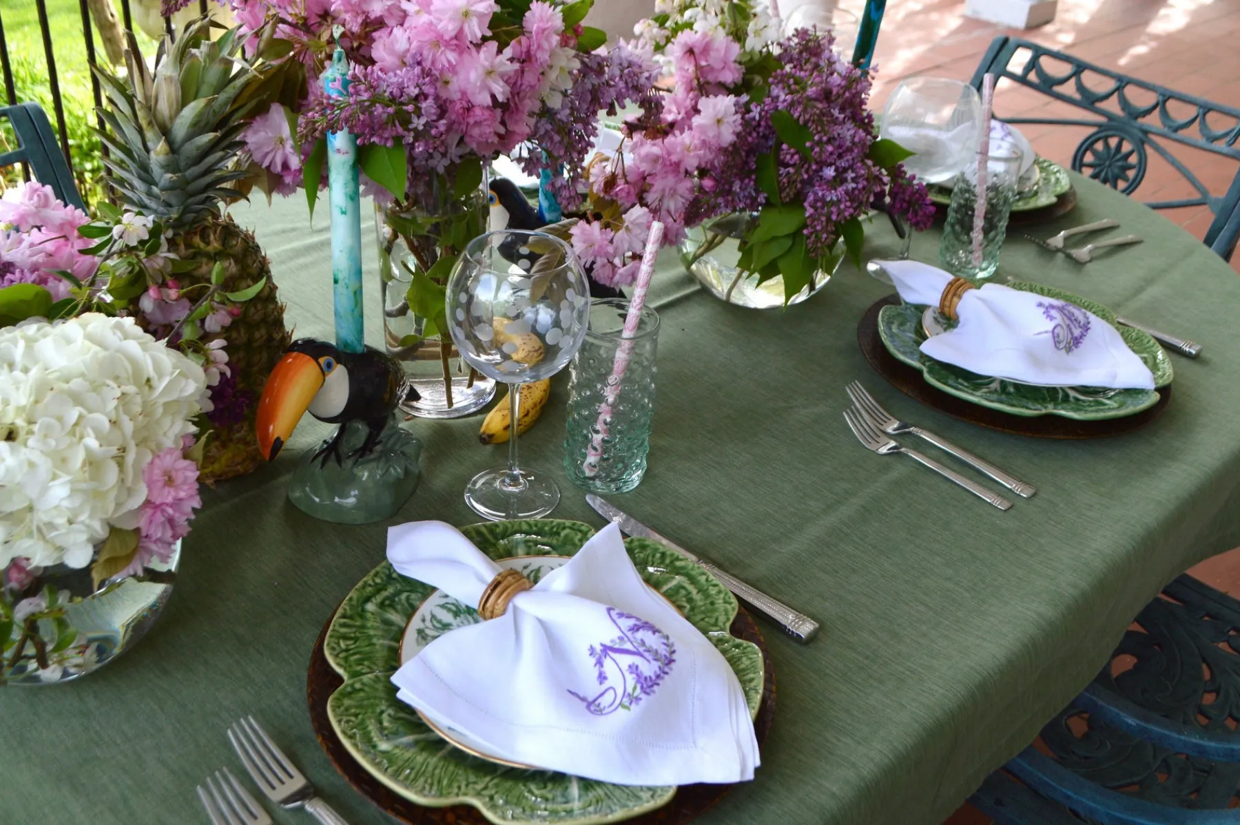 Chefanie Custom Embroidered Dinner Napkins Clearance