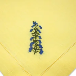 Chefanie Delphiniums Dinner Napkins (4) Hot