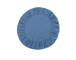 Chefanie Denim Placemats With Ruffled Edge (4) Online