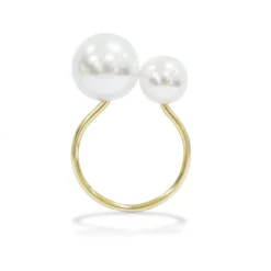 Chefanie Double Pearl Napkin Rings (4) Outlet