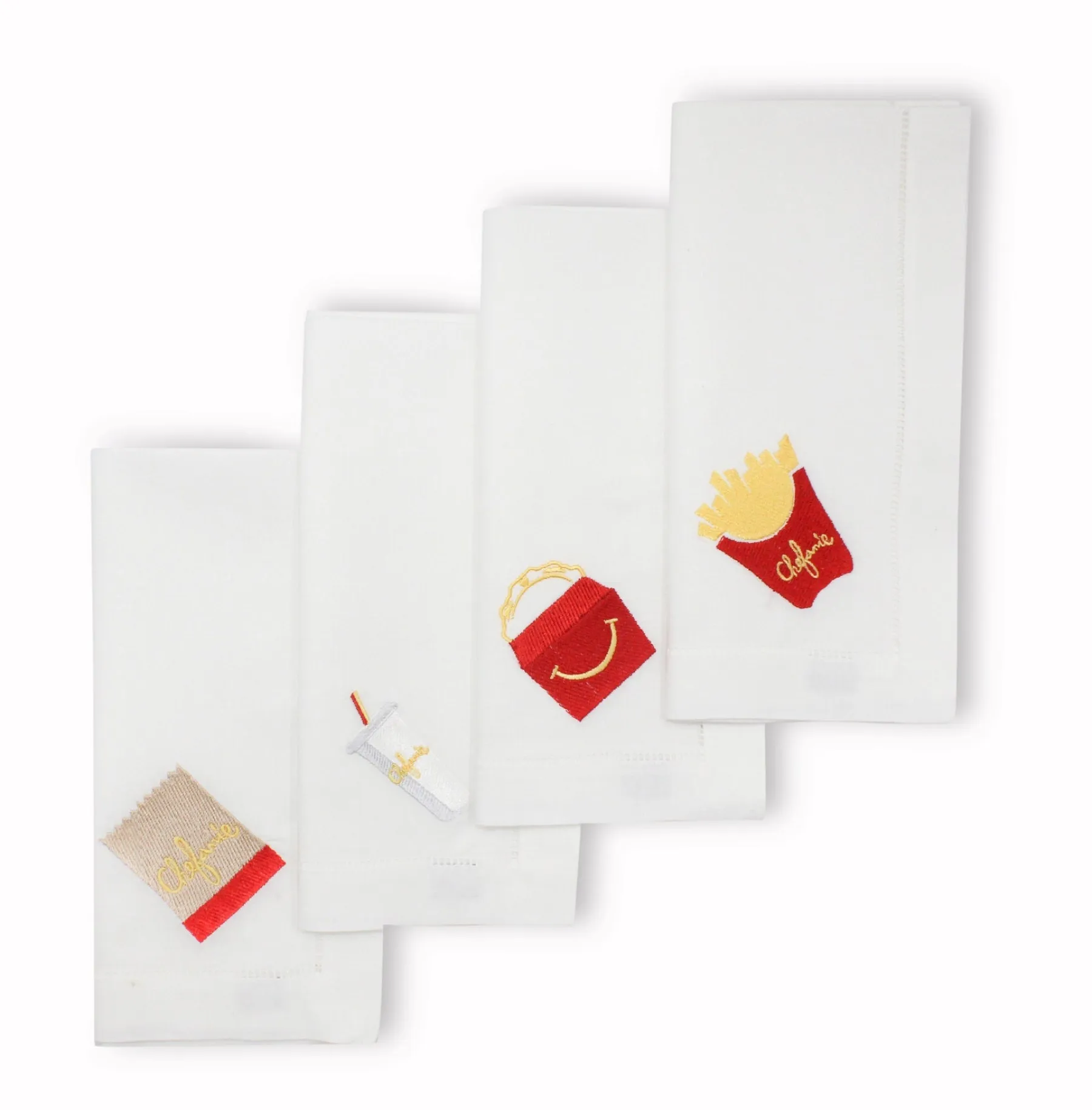 Chefanie Drive-Thru Dinner Napkins (4) Sale