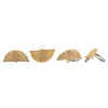 Chefanie Fan Napkin Rings (4) Best