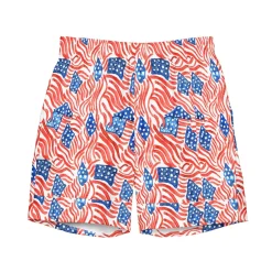 Chefanie Flag Swim Trunks