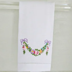 Chefanie Flower Garland Hand Towels (4)