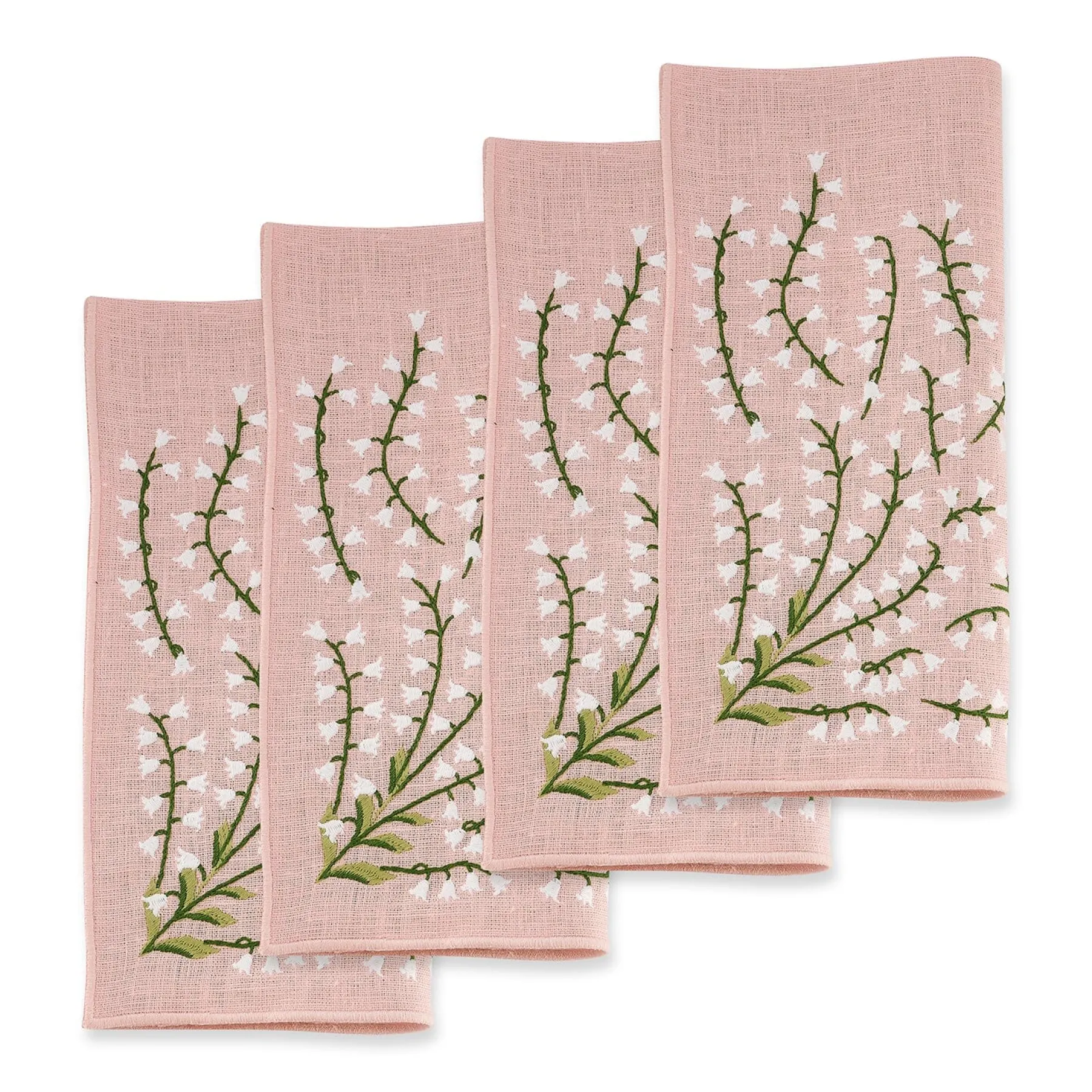Chefanie Fresh Lily of the Valley Dinner Napkins