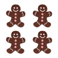 Chefanie Gingerbread Man Cocktail Napkins (4) Sale