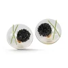 Chefanie Glass Blini Earrings New