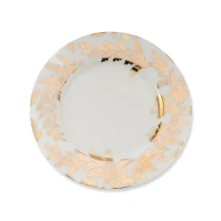Chefanie Gold Leaves Salad Plate Online