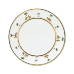 Chefanie Gold Leopard Dinner Plate New