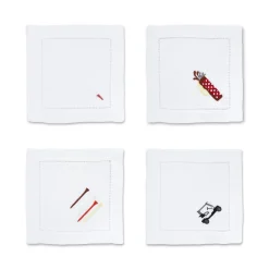 Chefanie Golf Cocktail Napkins (4) New