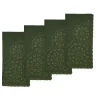 Chefanie Green Eyelet Dinner Napkins (4) Clearance