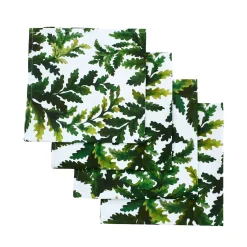 Chefanie Green Leaf Napkins (4) Discount