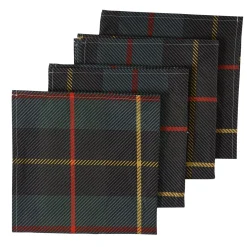 Chefanie Green Plaid Napkins (4) Best