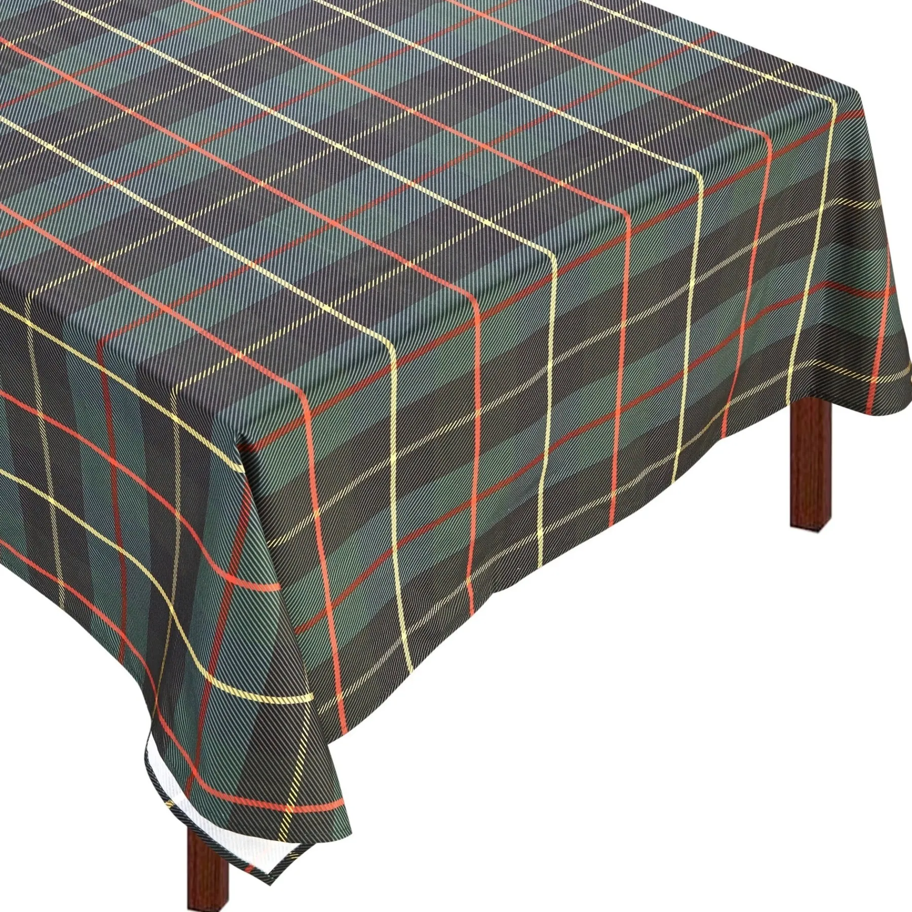 Chefanie Green Plaid Tablecloth Sale