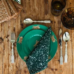 Chefanie Green Splatter Napkins (4) Best