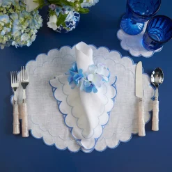 Chefanie Hydrangea Napkin Rings (4) Discount