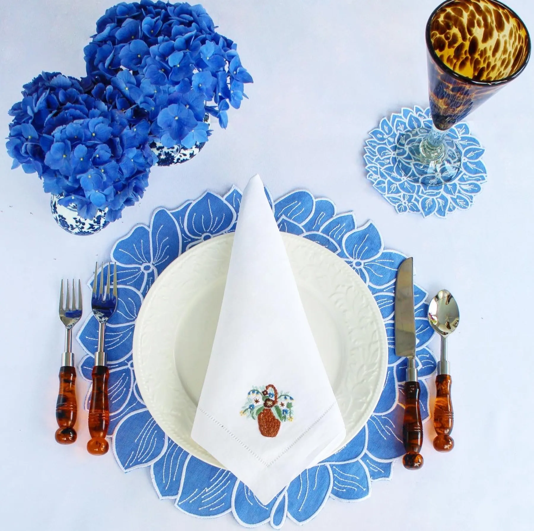 Chefanie Hydrangea Placemat Outlet