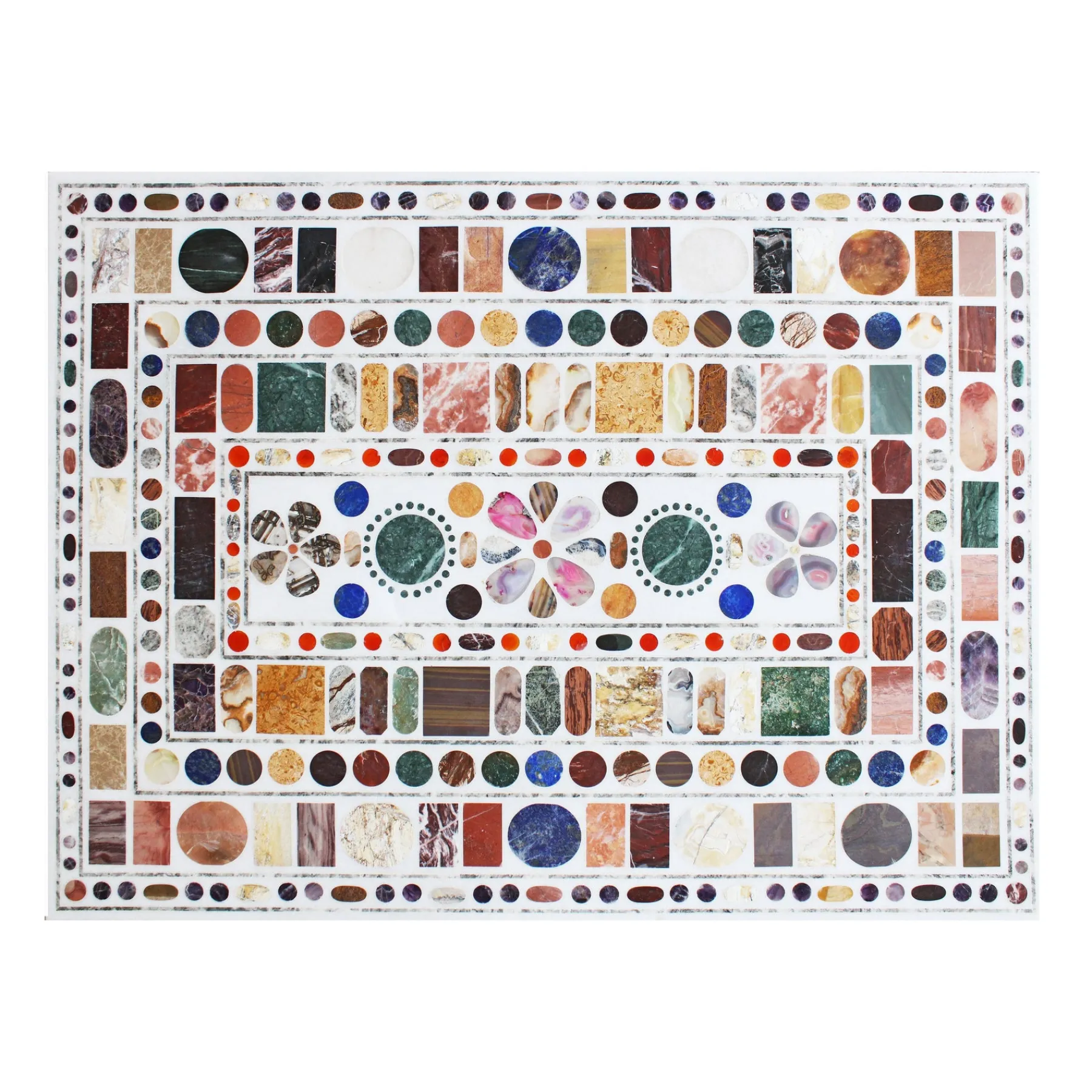 Chefanie Inlaid Stone Tabletop Best
