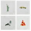 Chefanie I❤️NY Cocktail Napkins (4) Sale