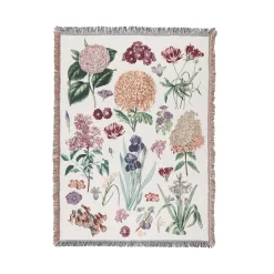 Chefanie Knitted Flower Blanket Discount