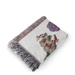 Chefanie Knitted Flower Blanket Discount