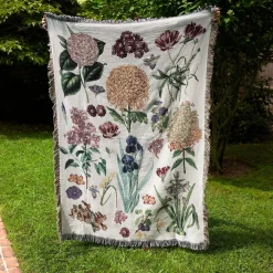 Chefanie Knitted Flower Blanket Discount