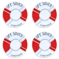 Chefanie Lifesaver Cocktail Napkins (4) Clearance
