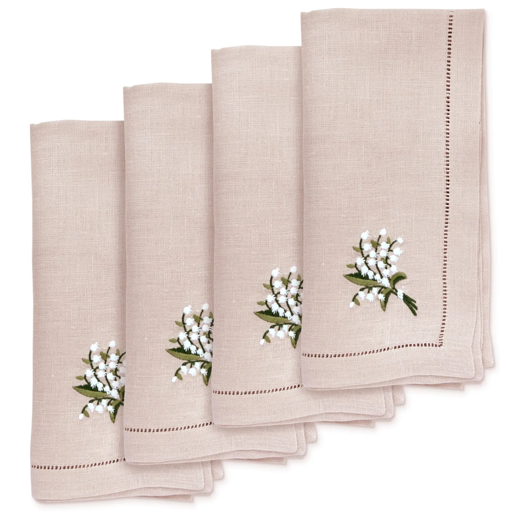 Chefanie Lily of the Valley Dinner Napkins New