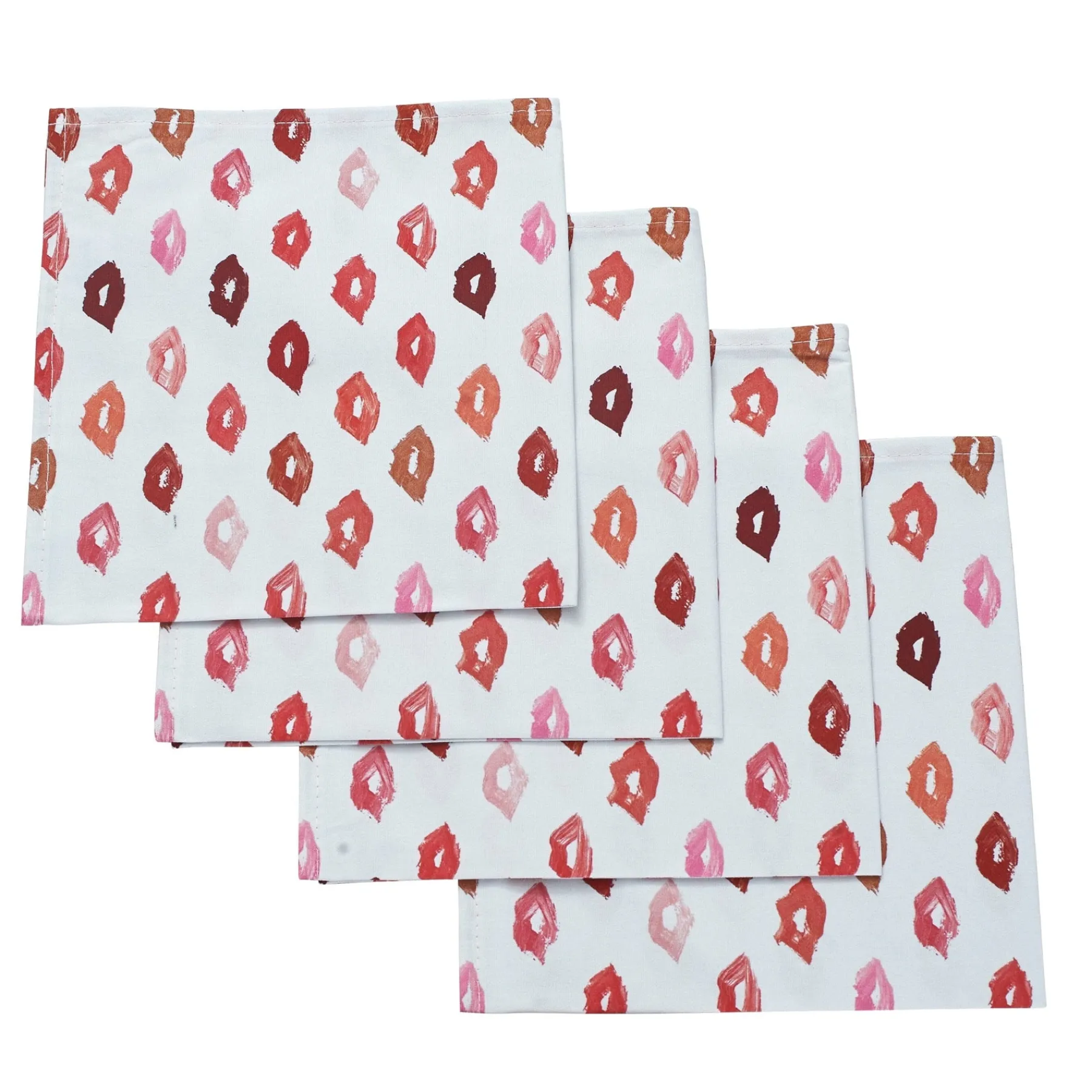 Chefanie Lipstick Stain Dinner Napkins (4) Discount