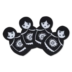 Chefanie Matryoshka Cocktail Napkins (4) Hot