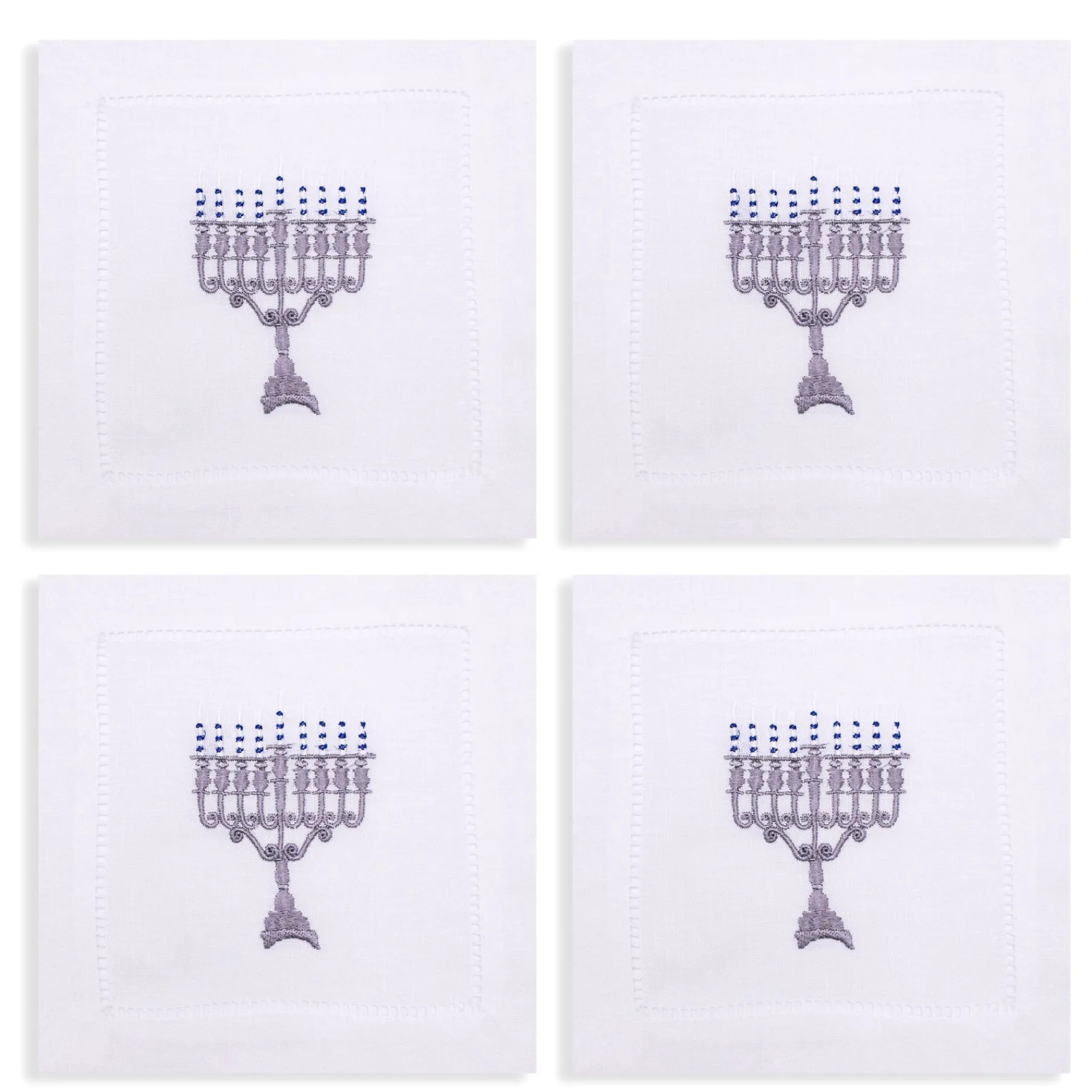 Chefanie Menorah Cocktail Napkins (4) Discount